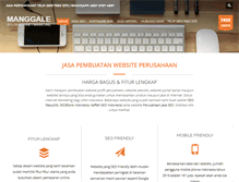 Tablet Screenshot of manggale.com